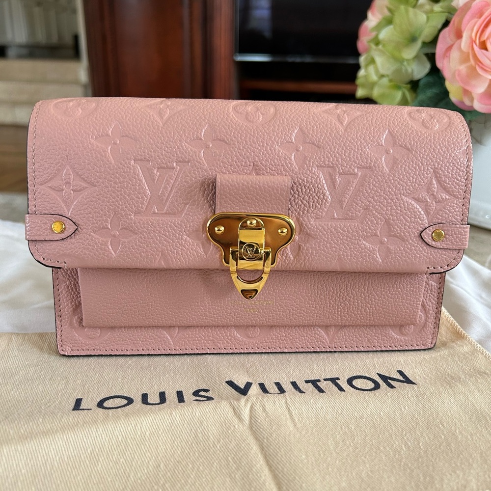 Louis Vuitton Vavin Chain Wallet - Rose Poudre